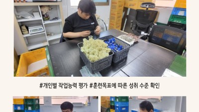 2025년도 2분기 개인별 작업능력 평가가 진행됩니다!